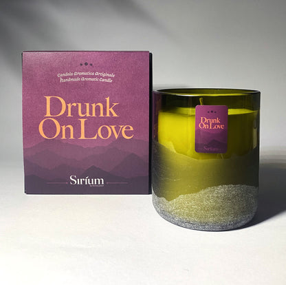 DRUNK ON LOVE - Handcrafted scented candle